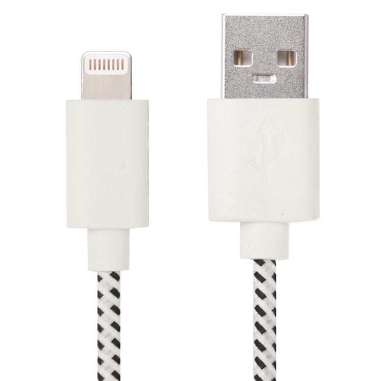 아이폰, 아이패드용 2m 나일론 망 USB 데이터 전송 충전 케이블