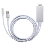 8핀 HDMI HDTV 어댑터 케이블 및 USB 충전 케이블