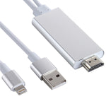 8핀 HDMI HDTV 어댑터 케이블 및 USB 충전 케이블