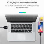 네트 스타일 금속 헤드 8핀 to USB 데이터 / 충전 케이블, 케이블 길이: 1m