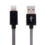 네트 스타일 금속 헤드 8핀 to USB 데이터 / 충전 케이블, 케이블 길이: 25cm