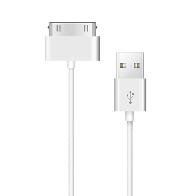 30핀 수컷 to USB 수컷 충전 및 데이터 동기화 케이블 iPad / 2 / 3, iPhone 4 & 4s, iPod Nano, iPod Touch용, 길이: 1m, USB to 30핀