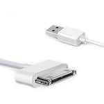30핀 수컷 to USB 수컷 충전 및 데이터 동기화 케이블 iPad / 2 / 3, iPhone 4 & 4s, iPod Nano, iPod Touch용, 길이: 1m, USB to 30핀