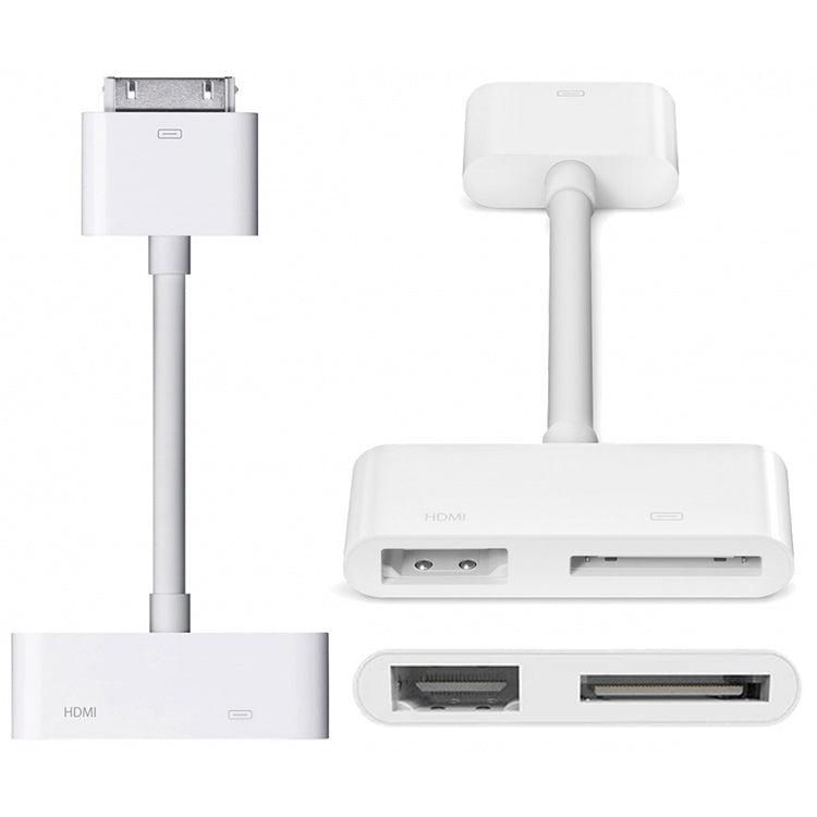 디지털 AV HDMI 어댑터 HDTV용 신형 iPad (iPad 3) / iPad 2 / iPad / iPhone 4 & 4S / iPod Touch 4용