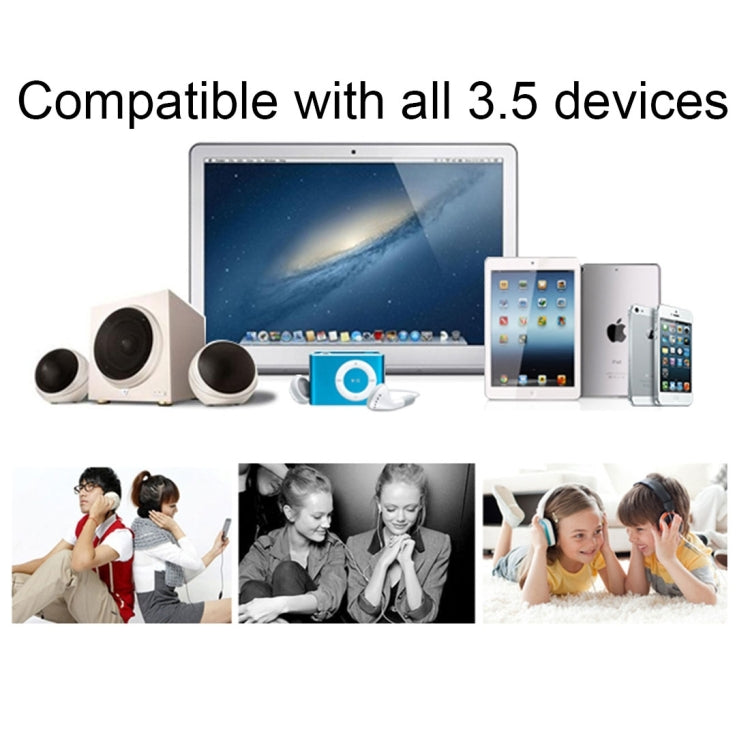 AUX 오디오 케이블 헤드폰 이어폰 분배기 어댑터, 휴대폰, 태블릿, 헤드폰, MP3 플레이어, 자동차/가정용 스테레오 등 호환