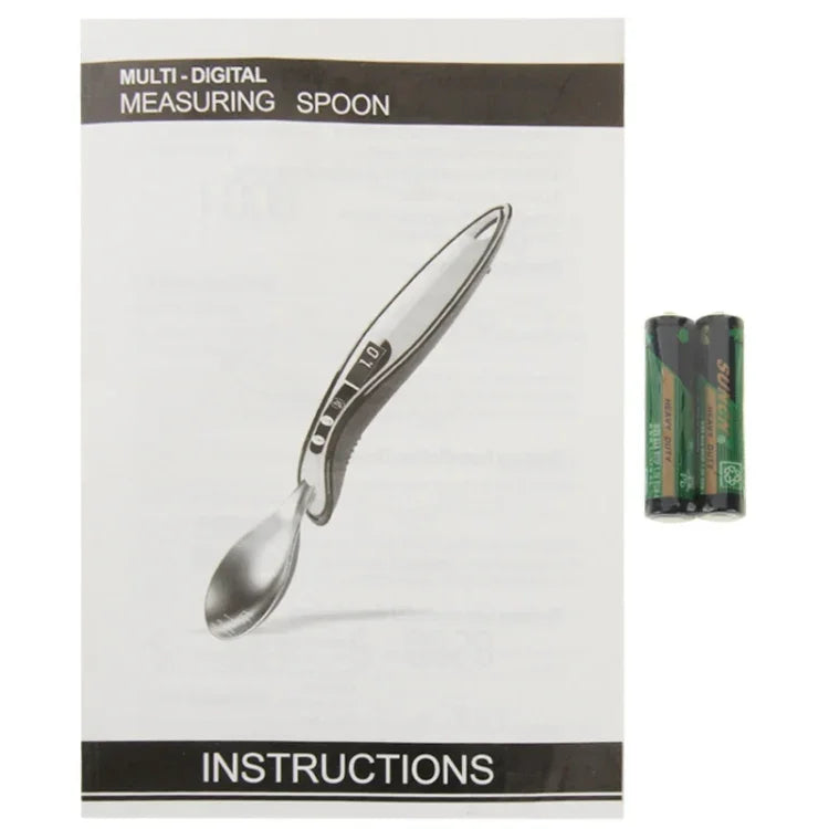 1ml / 30ml 0.1g / 300g LCD 다중 디지털 계량 스푼, 0.1g/300g 실버