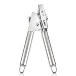 Multi-Functional Stainless Steel Can Bottle Opener, Silver