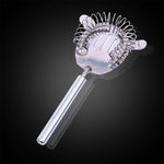 5 in 1 클래식 스테인리스 스틸 셰이커 세트, 용량: 550ml (셰이커 + 지거 + 스트레이너 + 아이스 클립 + 스터러 파이프), 5 in 1 셰이커 세트