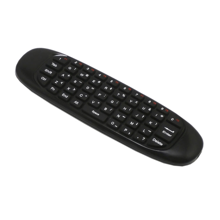 C120 T10 플라이 에어 마우스 2.4GHz 충전식 무선 키보드 리모컨 Android TV 박스 / PC용, 무선 키보드