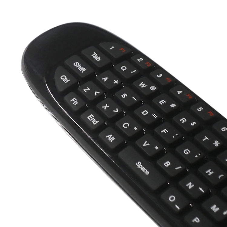 C120 T10 플라이 에어 마우스 2.4GHz 충전식 무선 키보드 리모컨 Android TV 박스 / PC용, 무선 키보드