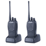 2개 세트 BAOFENG BF-888S 휴대용 CB 라디오 워키토키 Retevis UHF 5W 16채널 라디오 FM 트랜시버