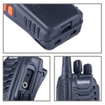 2개 세트 BAOFENG BF-888S 휴대용 CB 라디오 워키토키 Retevis UHF 5W 16채널 라디오 FM 트랜시버