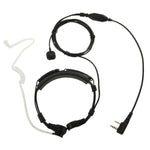 목소리 제어 트랜시버 이어피스 헤드셋 워키토키용, 3.5mm + 2.5mm 플러그