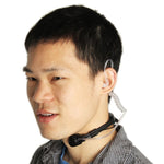 목소리 제어 트랜시버 이어피스 헤드셋 워키토키용, 3.5mm + 2.5mm 플러그