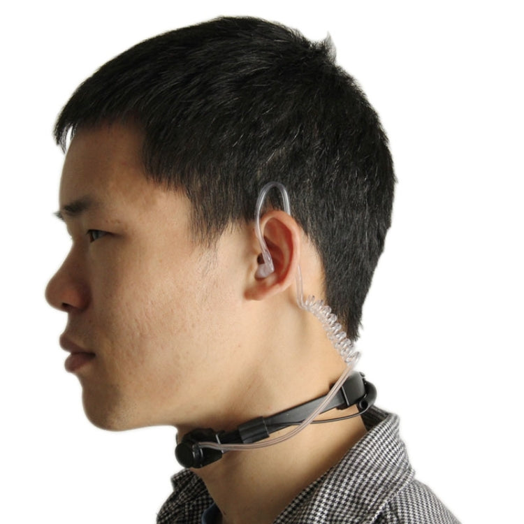 목소리 제어 트랜시버 이어피스 헤드셋 워키토키용, 3.5mm + 2.5mm 플러그