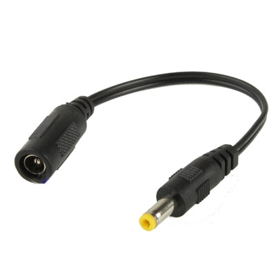 5.5 x 2.1mm DC 암컷 to 4.8 x 1.7mm DC 수컷 노트북 어댑터용 전원 커넥터 케이블, 길이: 15cm, 4.8 x 1.7mm