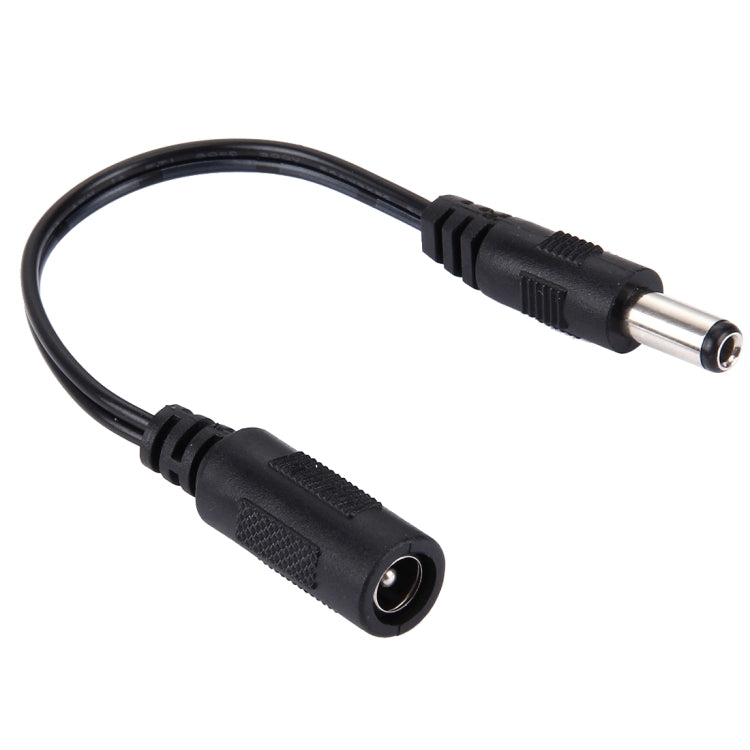 5.5 x 2.1mm DC 암컷 to 5.5 x 2.5mm DC 수컷 노트북 어댑터용 전원 커넥터 케이블, 길이: 15cm, 5.5 x 2.5mm 수컷