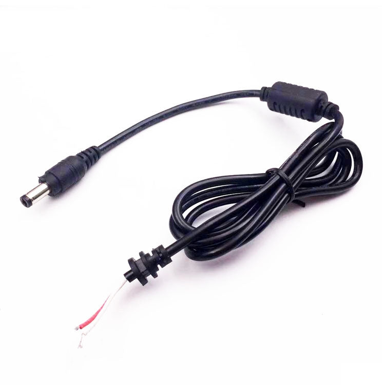 4.0 x 1.7mm DC 수컷 노트북 어댑터용 전원 케이블, 길이: 1.2m