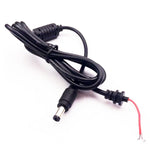 4.0 x 1.7mm DC 수컷 노트북 어댑터용 전원 케이블, 길이: 1.2m