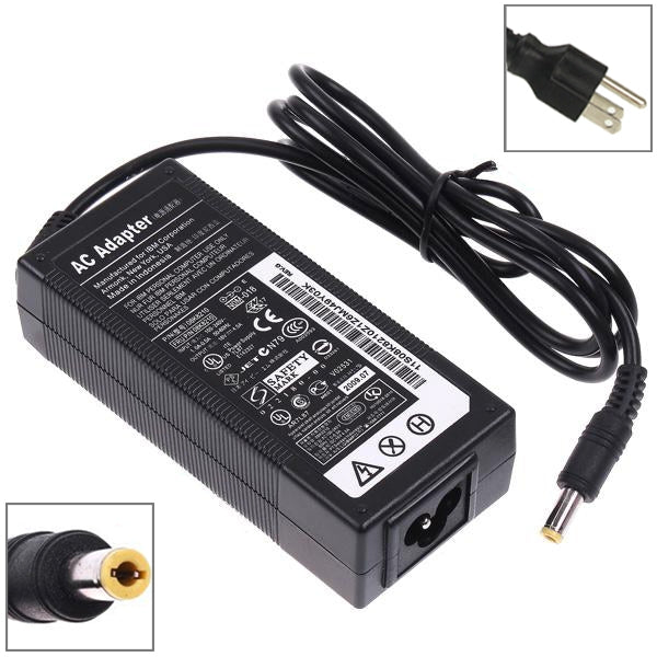 레노버 노트북용 AC 어댑터 19V 3.42A 65W, 출력 팁: 5.5 x 2.5mm, EU 플러그, US 플러그, UK 플러그