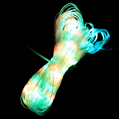 컨트롤러가 있는 96 LED RGB 조명, 깜박임 / 페이드 / 체이싱 효과