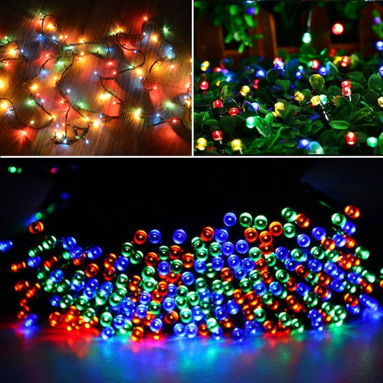 컨트롤러가 있는 100 LED RGB 조명, 깜박임 / 페이드 / 체이싱 효과, 웜 화이트 EU 플러그, 화이트 라이트 EU 플러그, 220V 다채로운 조명 EU 플러그