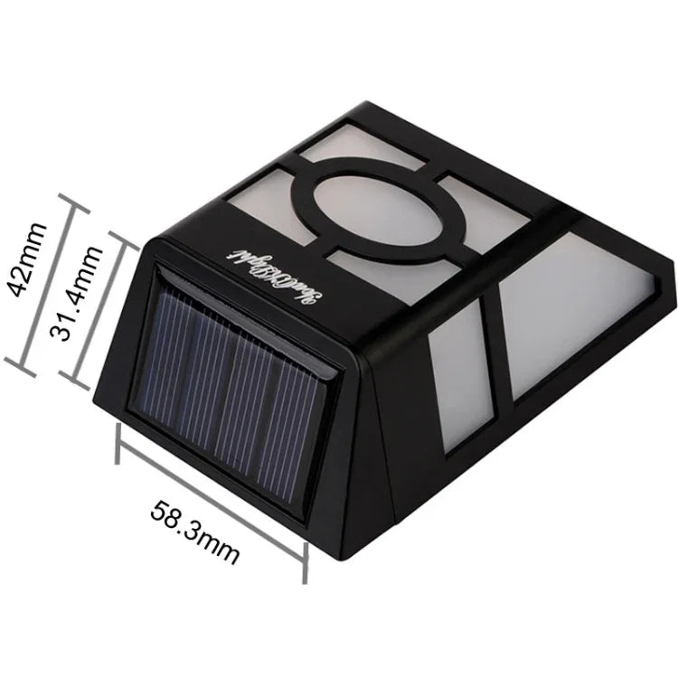 2 LED 울타리 램프 태양광 벽걸이 조명, S-LED-3090W, S-LED-3090WW