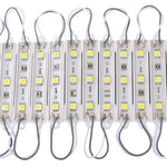 20x 3-LED 온백색 5050 SMD LED, DC 12V