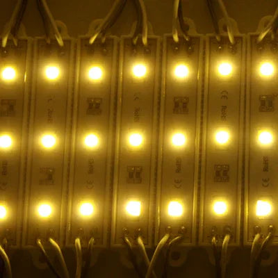 20x 3-LED 온백색 5050 SMD LED, DC 12V