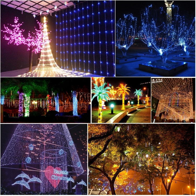 크리스마스 파티용, 80 LED, 배터리 구동, 10m