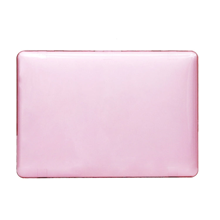 MacBook Air 13.3인치 A1466 2012-2017 / A1369 2010-2012 노트북 크리스탈 하드 보호 케이스, 핑크