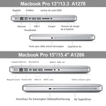 Frosted Hard Plastic Protection Case for Macbook Pro 13.3 inch A1278