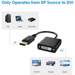 디스플레이포트 수 to DVI 24+5 암 어댑터, 케이블 길이: 12cm, DP 수 to DVI 24+5 암