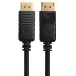 디스플레이포트 수 to HDMI 수 케이블, 케이블 길이: 1.8m, DP to HDMI 수 검정색