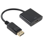 디스플레이포트 수 to HDMI 암 비디오 케이블 어댑터, 길이: 15cm, DP 수 to HDMI 암 (금도금)