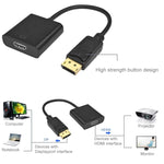 디스플레이포트 수 to HDMI 암 비디오 케이블 어댑터, 길이: 15cm, DP 수 to HDMI 암 (금도금)