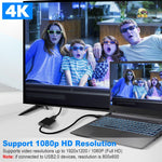 DisplayPort 수컷 to HDMI 암컷 어댑터 케이블, 길이: 20cm, DP 수컷 to HDMI 암컷