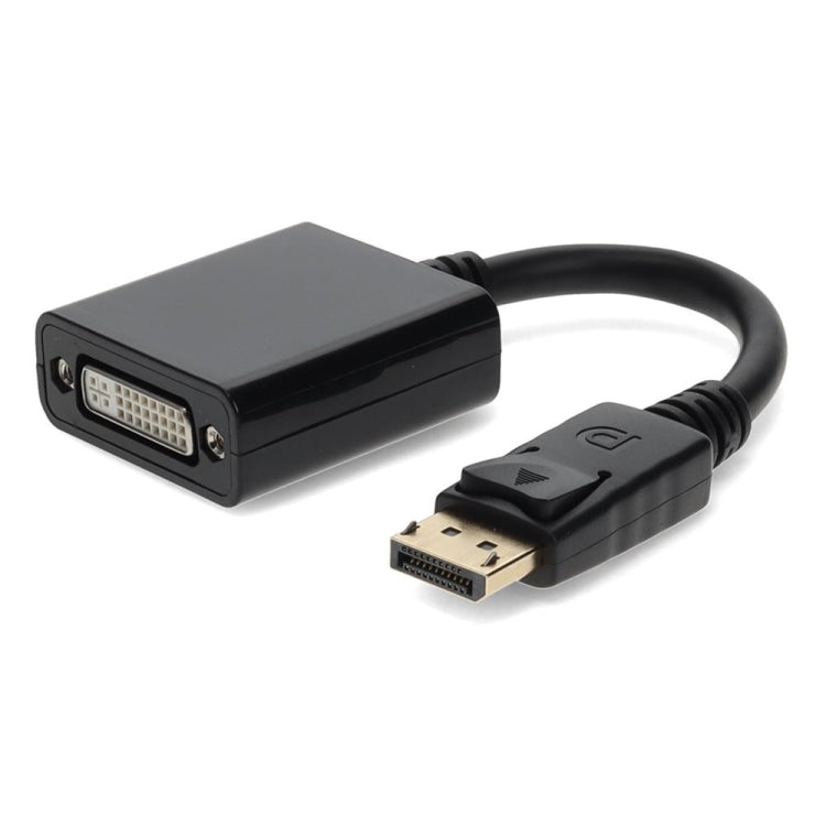 DisplayPort 수컷 to DVI 24+1 암컷 어댑터 케이블, 길이: 20cm, DP 수컷 to DVI 24+1 암컷