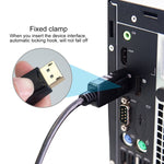 DisplayPort 수컷 to DisplayPort 수컷 케이블, 길이: 1.8m, DP to DP 수컷 (금도금)