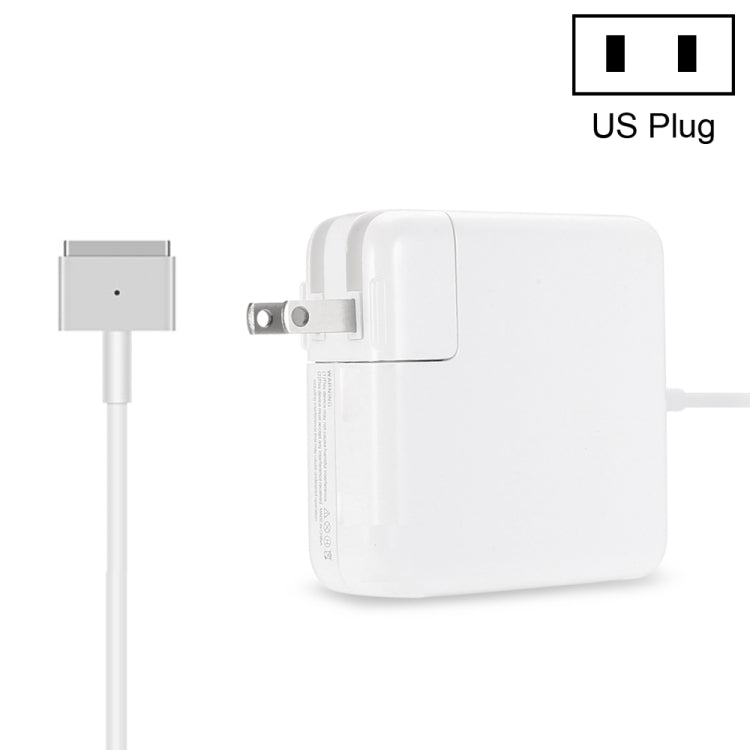 MacBook용 A1424 85W 20V 4.25A 5핀 MagSafe 2 전원 어댑터, 케이블 길이: 1.6m, 미국 플러그, 85W 미국 플러그