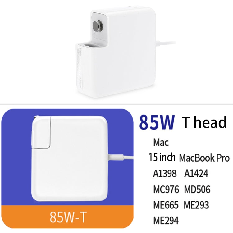 MacBook용 A1424 85W 20V 4.25A 5핀 MagSafe 2 전원 어댑터, 케이블 길이: 1.6m, 미국 플러그, 85W 미국 플러그