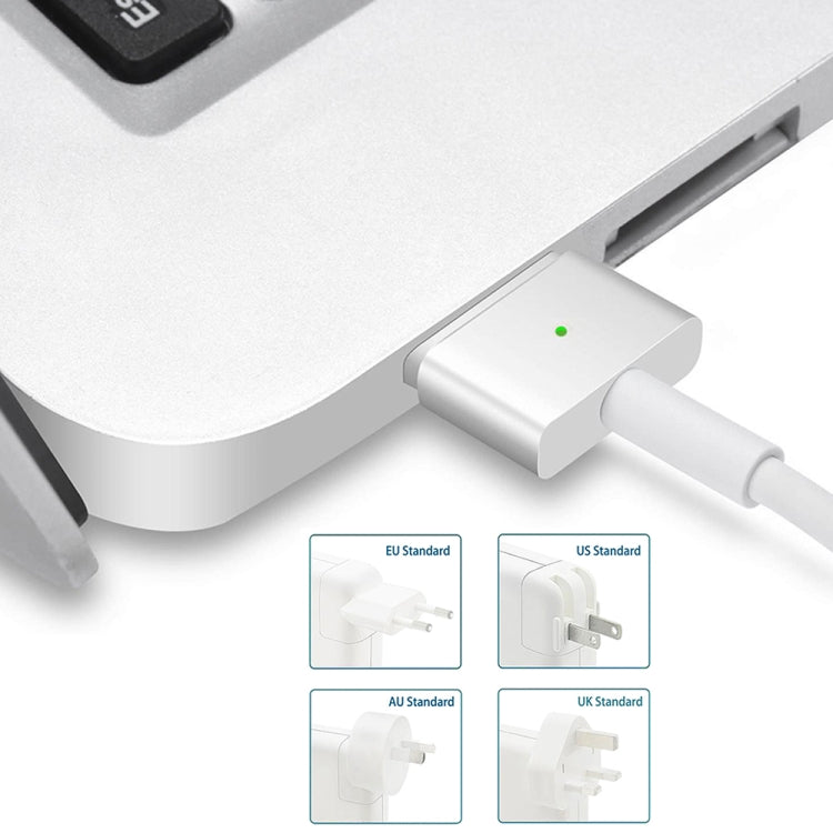 MacBook용 A1424 85W 20V 4.25A 5핀 MagSafe 2 전원 어댑터, 케이블 길이: 1.6m, 미국 플러그, 85W 미국 플러그