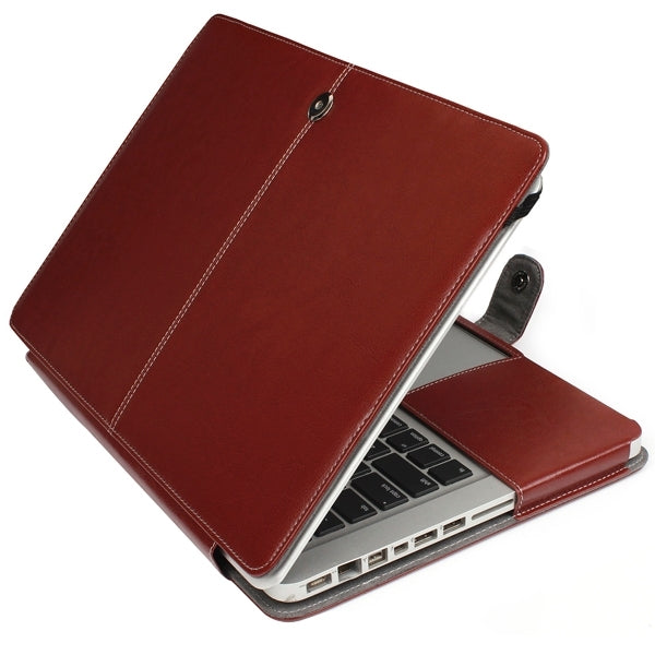 13.3인치 MacBook Pro용 스냅 잠금 노트북 가죽 케이스