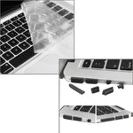 Macbook Air 11.6인치 (미국 버전) / A1370 / A1465용 ENKAY Hat-Prince 3-in-1 무광 하드 쉘 플라스틱 보호 케이스, 키보드 가드 및 포트 먼지 마개 포함