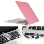 Macbook Air 11.6인치 (미국 버전) / A1370 / A1465용 ENKAY Hat-Prince 3-in-1 무광 하드 쉘 플라스틱 보호 케이스, 키보드 가드 및 포트 먼지 마개 포함
