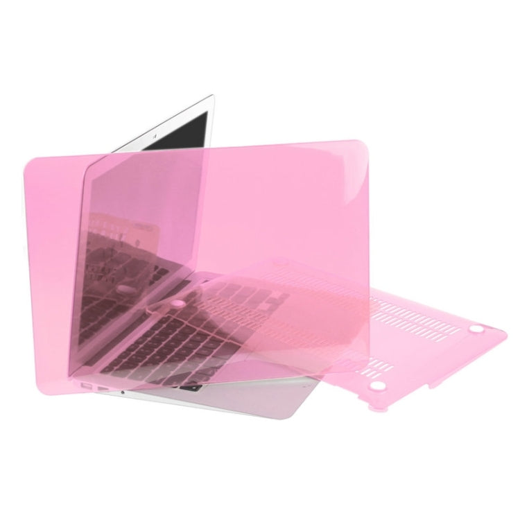 ENKAY Macbook Air 13.3인치 (미국 버전) / A1369 / A1466 Hat-Prince 3-in-1 크리스탈 하드 셸 플라스틱 보호 케이스, 키보드 가드 및 포트 먼지 마개 포함