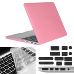 ENKAY Macbook Pro Retina 15.4인치 (미국 버전) / A1398 Hat-Prince 3-in-1 무광 하드 셸 플라스틱 보호 케이스 키보드 가드 및 포트 먼지 마개 포함