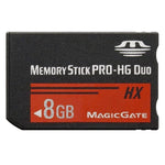 8GB 메모리 스틱 프로 듀오 HX 메모리 카드 - 30MB/초 고속, PlayStation Portable용 (100% 실제 용량), 8GB