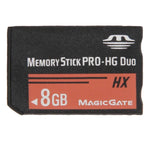 8GB 메모리 스틱 프로 듀오 HX 메모리 카드 - 30MB/초 고속, PlayStation Portable용 (100% 실제 용량), 8GB