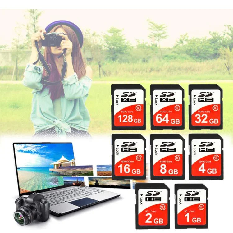4GB High Speed Class 10 SDHC Camera Memory Card (100% Real Capacity), 4GB